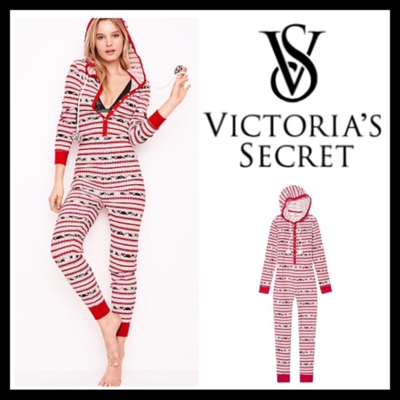 victoria secret thermal onesie